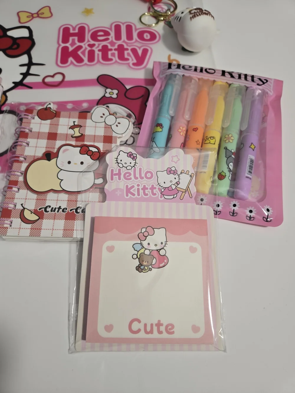 Hello Kitty Kids Accessories Set — Pink